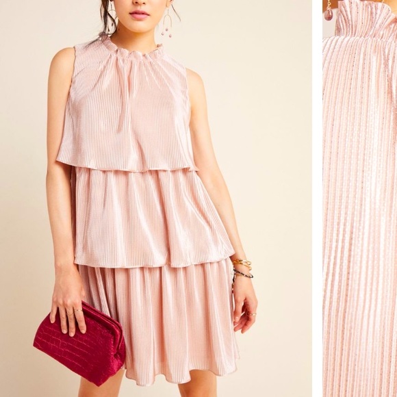 Anthropologie NWT Estelle Tiered Tunic Size Size L - Picture 1 of 13